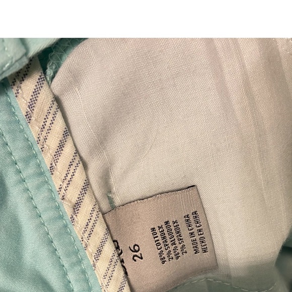 BKE stretch shorts lot bundle of 2 summer Bermuda blue and coral - Picture 5 of 8